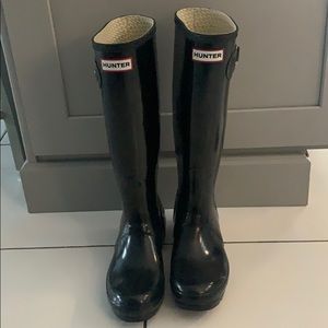 Tall Gloss Hunter Rain Boots